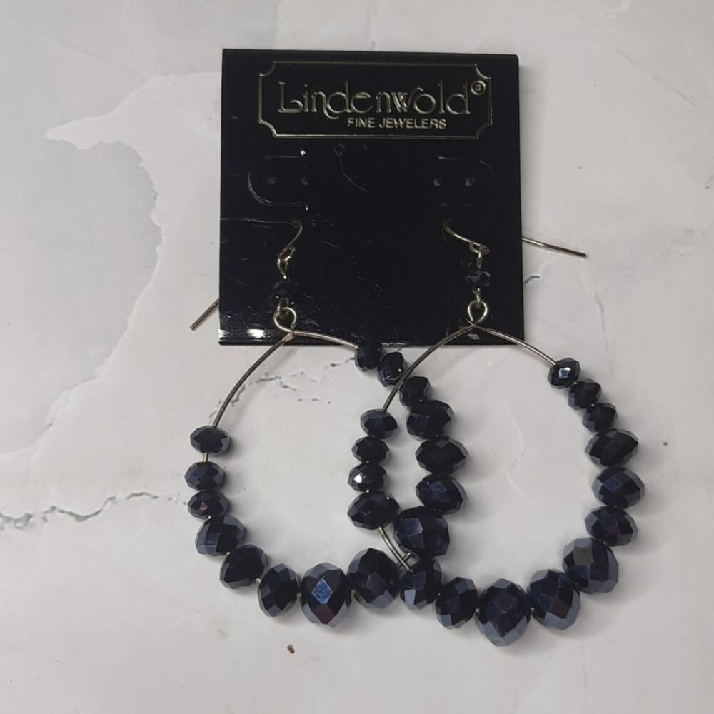 Lindenwold Beaded Wire Dangle Earrings